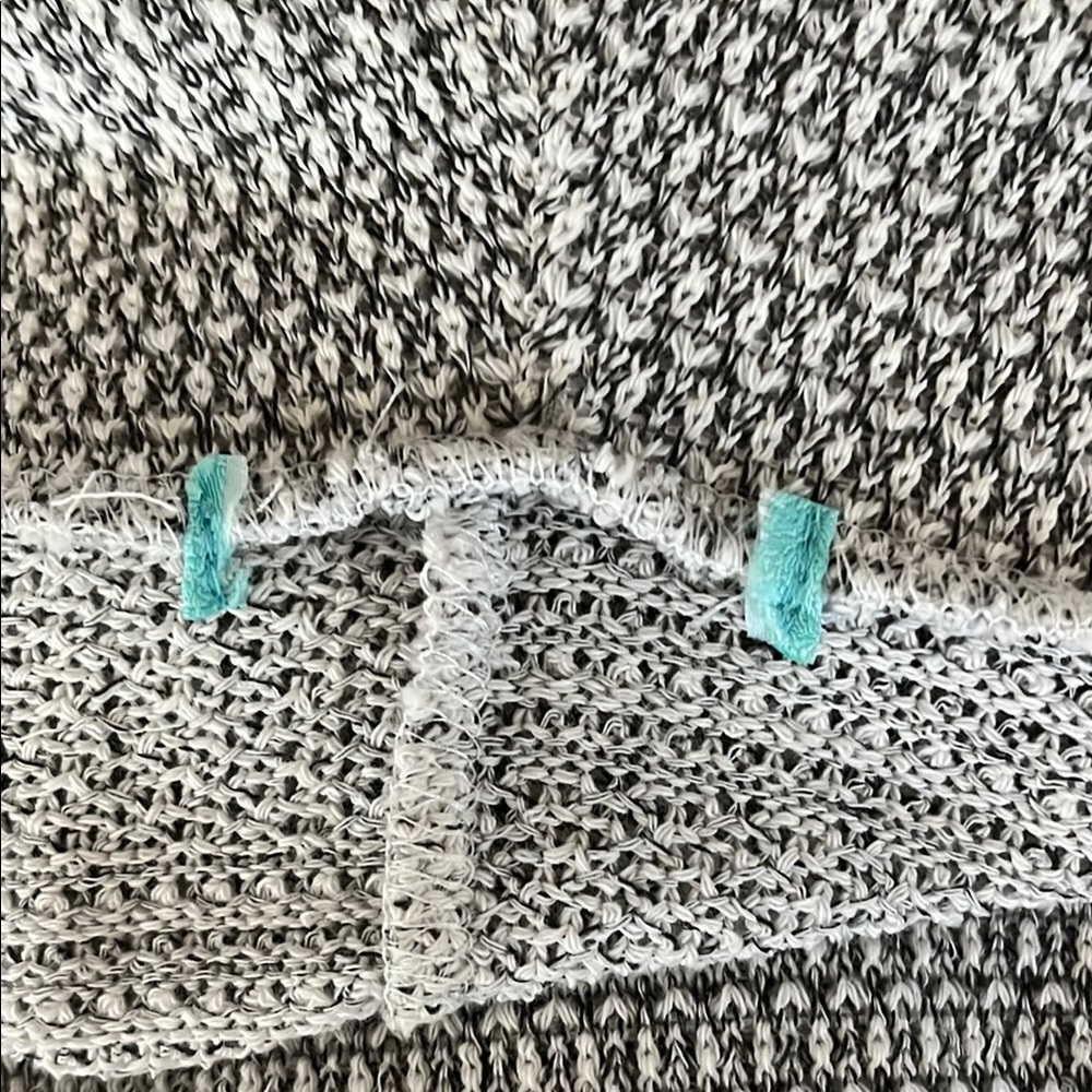 Karlie Cozy Knit Cowl Neck Sweater - Gray - Picture 9 of 9